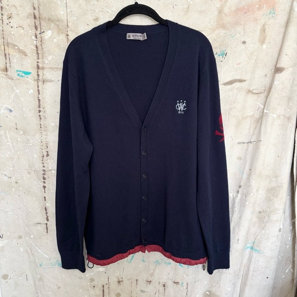 G/FORE Woodland Golf Club Merino Wool Cardigan - Picture 1 of 6